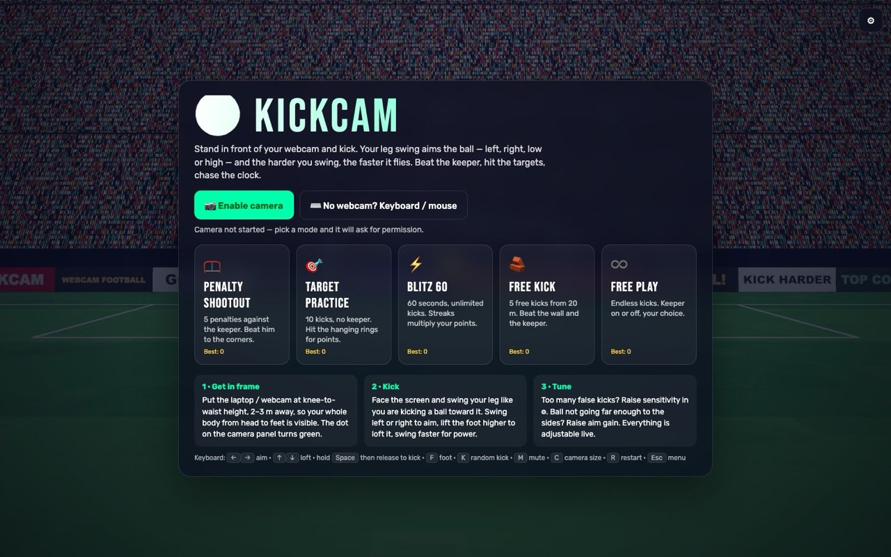 KickCam — Webcam Football — view 7